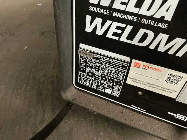 Welda weldamig 186 mig lasapparaat - afbeelding 3 van  5