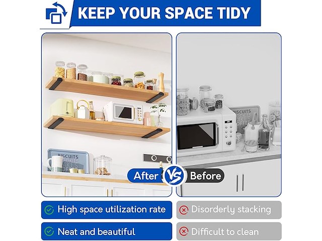 Weldun 6 stuks metalen steigerplankbeugels wit - afbeelding 5 van  6