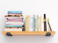 Weldun 6 stuks metalen steigerplankbeugels wit - afbeelding 4 van  6