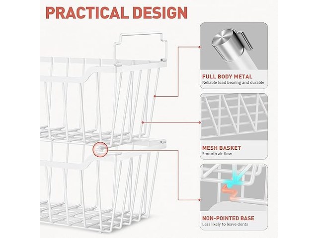 Weldun diepvriezermanden (4 stuks) - afbeelding 2 van  4