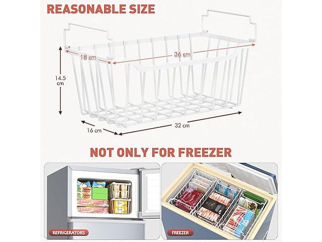 Weldun diepvriezermanden (4 stuks) - afbeelding 3 van  4