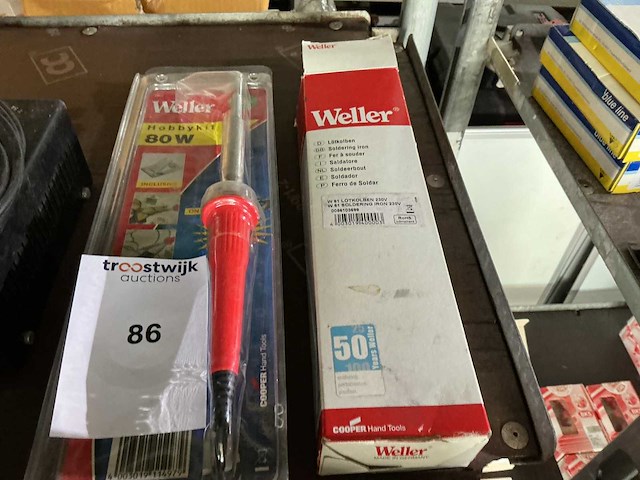 Weller soldeerbout 120 watt (2x) - afbeelding 1 van  1