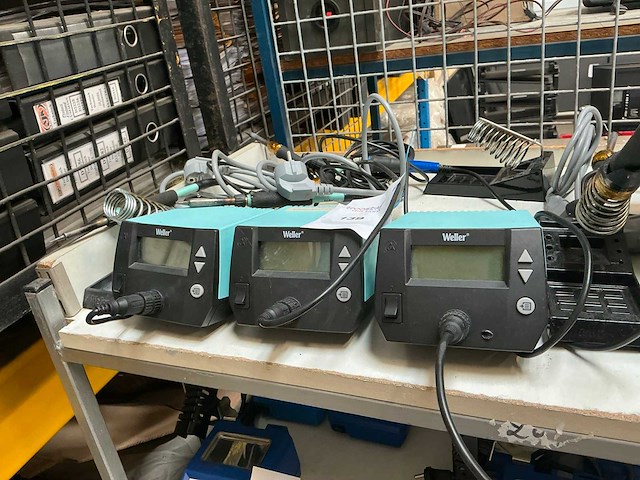 Weller we1010 soldeerstation (3x) - afbeelding 1 van  4