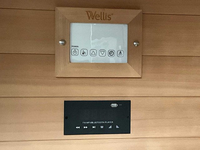 Wellis solaris infrarood sauna - afbeelding 4 van  5
