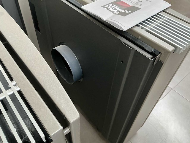 Wellstraler p36 hr+ gesloten verbranding radiator gaskachel (2x) - afbeelding 2 van  3