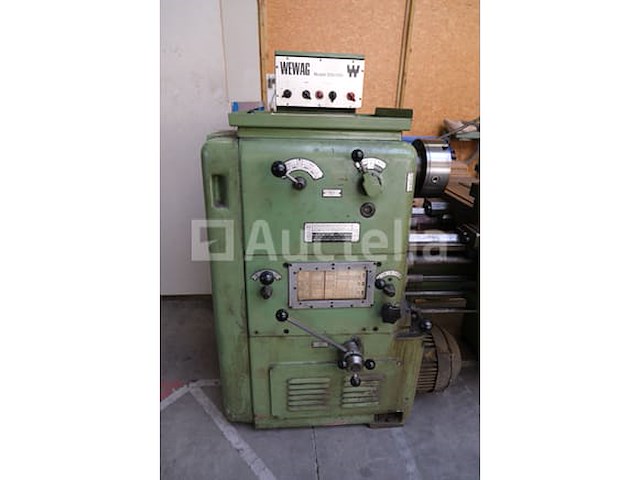 Wemag 250/1500 metaal draaibank - afbeelding 4 van  13
