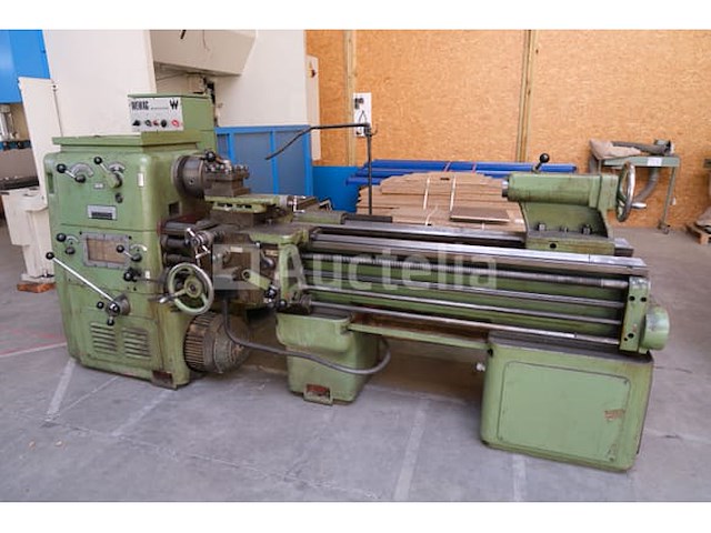 Wemag 250/1500 metaal draaibank - afbeelding 1 van  13