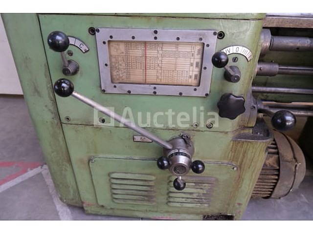 Wemag 250/1500 metaal draaibank - afbeelding 8 van  13