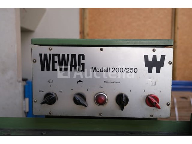 Wemag 250/1500 metaal draaibank - afbeelding 9 van  13