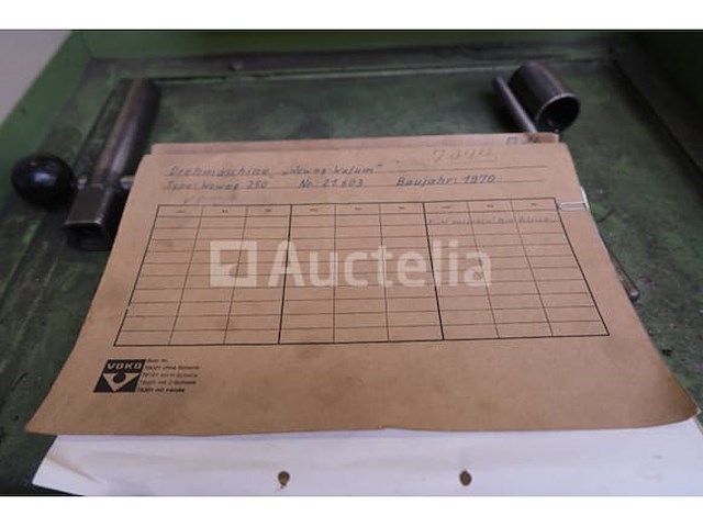 Wemag 250/1500 metaal draaibank - afbeelding 10 van  13