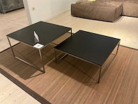 Wengé stained oak bijzettafel (2x) - afbeelding 2 van  5