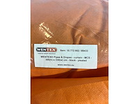 Wentex - curtain black - molton cs - 3x3 (2x) - afbeelding 1 van  2