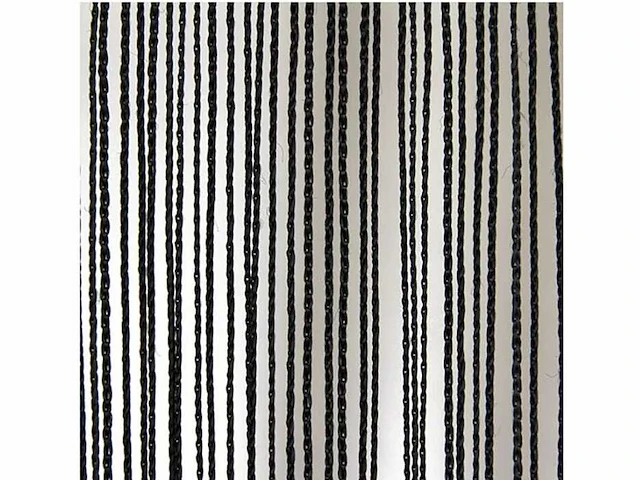 Wentex string curtain 4 × 3 m zwart – pipe & drape - afbeelding 5 van  12