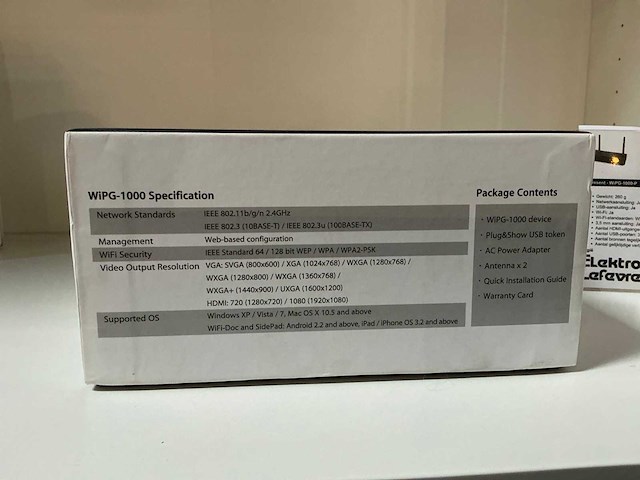 Wepresent wing-1000-p wireless interactive presentation gateway - afbeelding 4 van  4