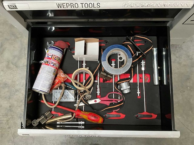 Wepro tools gereedschapswagen - afbeelding 3 van  13