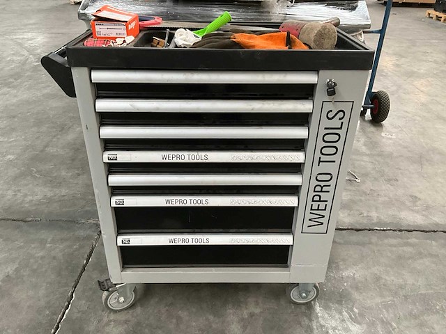 Wepro tools gereedschapswagen - afbeelding 2 van  13