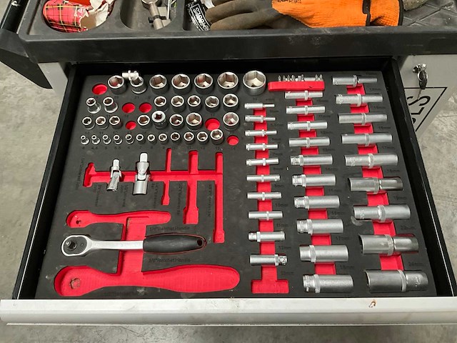 Wepro tools gereedschapswagen - afbeelding 6 van  13