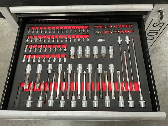 Wepro tools gereedschapswagen - afbeelding 7 van  13