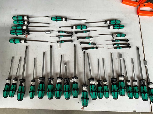Wera diverse schroevendraaiers (39x) - afbeelding 1 van  8