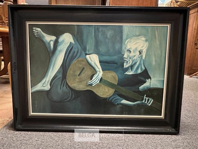 Wereldkaart + schilderij - afbeelding 2 van  2