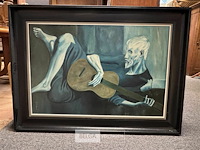 Wereldkaart + schilderij - afbeelding 2 van  2