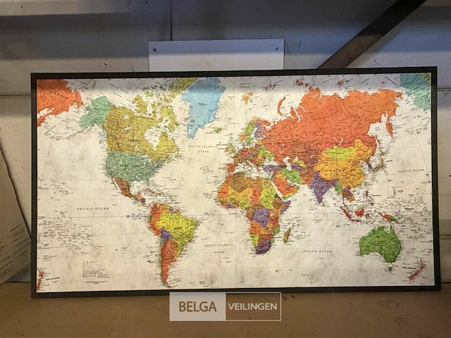 Wereldkaart - afbeelding 1 van  2