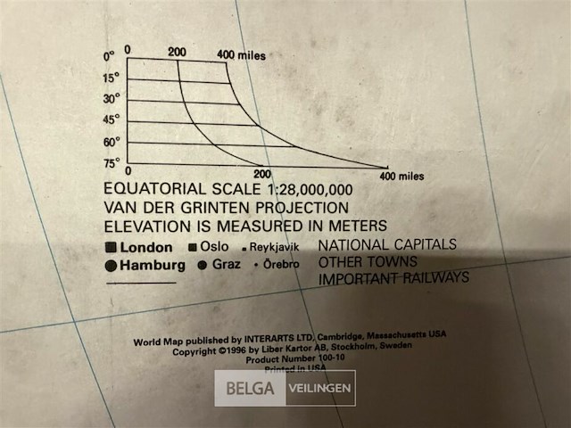 Wereldkaart - afbeelding 2 van  2