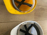 Werf helm 3x wit + 1 x geel - afbeelding 2 van  2