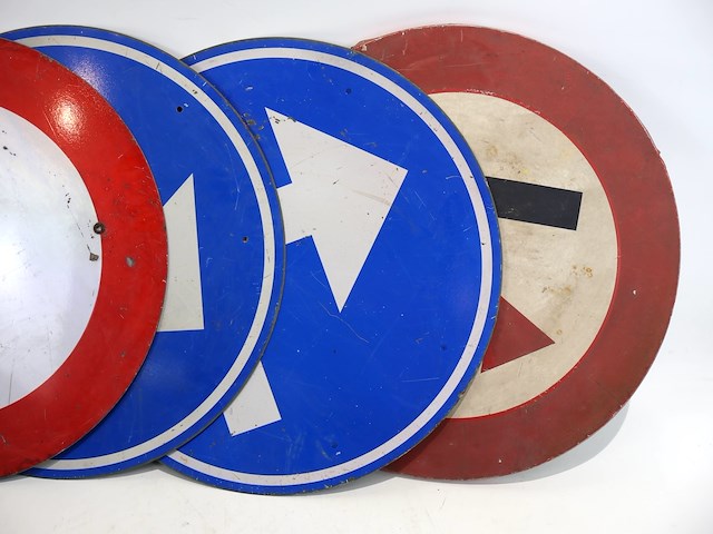 Werfborden rond (x4) - afbeelding 3 van  4