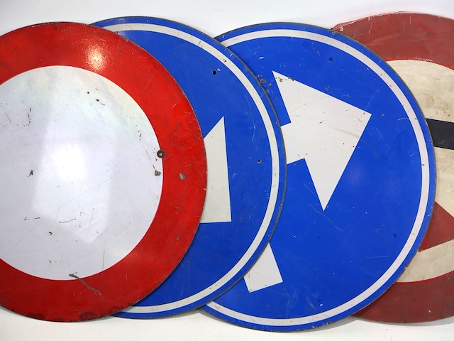 Werfborden rond (x4) - afbeelding 4 van  4