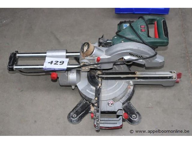 Werfcirkelzaag metabo kgs 216m, werking niet gekend - afbeelding 1 van  3