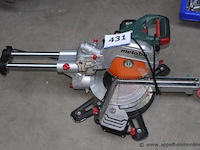 Werfcirkelzaag metabo kgs 216m, werking niet gekend - afbeelding 1 van  3