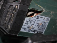 Werfcirkelzaag metabo kgs 216m, werking niet gekend - afbeelding 2 van  3