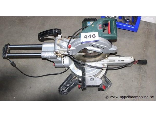 Werfcirkelzaag metabo kgs 254m, werking niet gekend - afbeelding 1 van  3