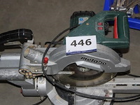Werfcirkelzaag metabo kgs 254m, werking niet gekend - afbeelding 2 van  3