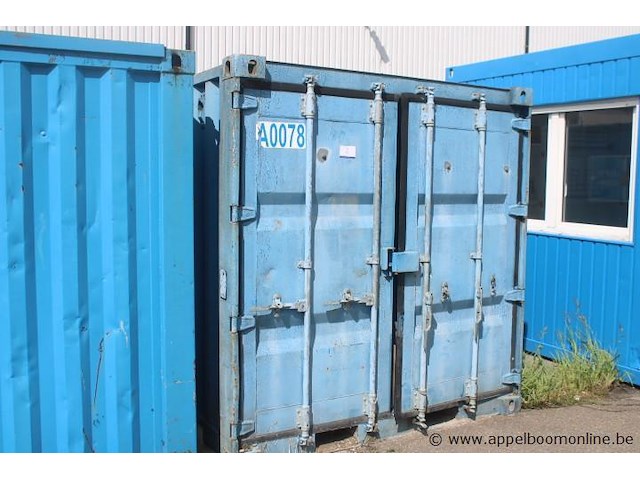 Werfcontainer (a0078), met inhoud - afbeelding 1 van  3