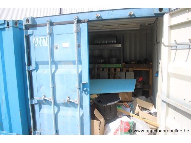 Werfcontainer (a0078), met inhoud - afbeelding 3 van  3
