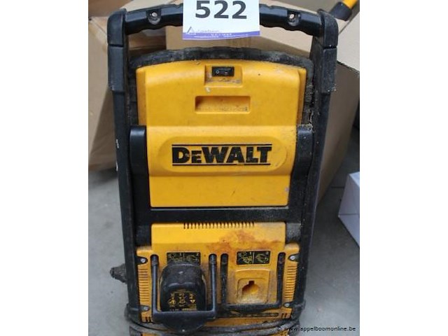 Werflamp dewalt dc022-qw, werking niet gekend - afbeelding 1 van  3