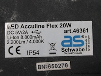 Werflamp schwabe 2200lm, werking niet gekend - afbeelding 4 van  4