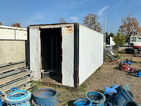 Werfopslagcontainer met rekken opslagcontainer - afbeelding 4 van  6