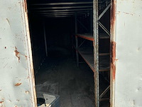 Werfopslagcontainer met rekken opslagcontainer - afbeelding 5 van  6