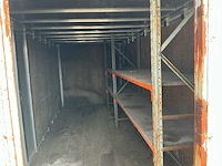 Werfopslagcontainer met rekken opslagcontainer - afbeelding 6 van  6