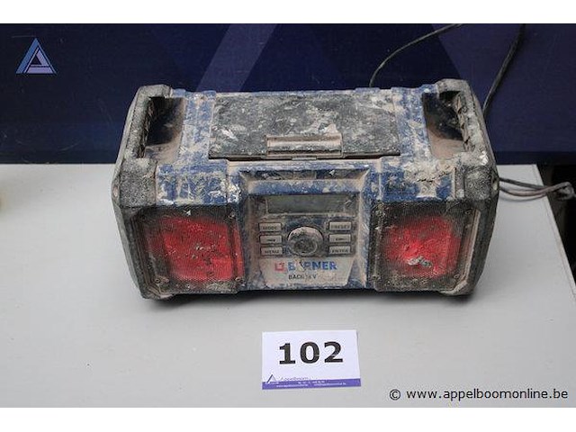 Werfradio - berner - bach 18v - afbeelding 1 van  2