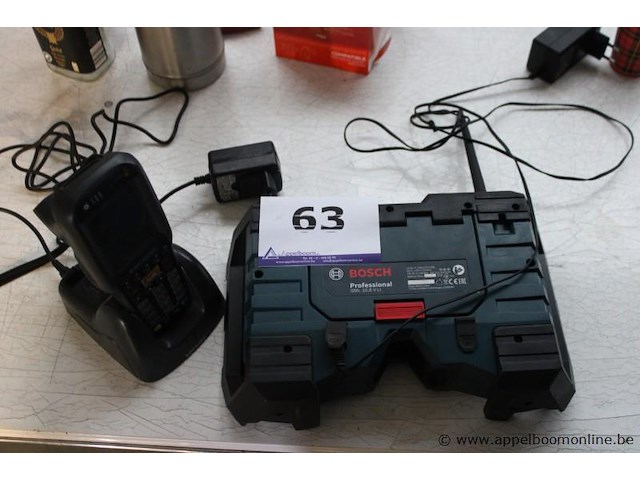 Werfradio bosch en scanner - afbeelding 1 van  1