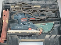 Werfradio maginon br10, slijpschijf powerplus pow20030, slijpschijf bosch pws750-125, handcirkelzaag trotec pcss-10-1400 in doos, schuurmachine bosch gss 23e in pvc koffer, poliermachine einhell bpp5 1100e in pvc koffer, laser topcraft op statief - afbeelding 3 van  36