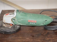 Werfradio maginon br10, slijpschijf powerplus pow20030, slijpschijf bosch pws750-125, handcirkelzaag trotec pcss-10-1400 in doos, schuurmachine bosch gss 23e in pvc koffer, poliermachine einhell bpp5 1100e in pvc koffer, laser topcraft op statief - afbeelding 6 van  36