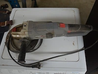 Werfradio maginon br10, slijpschijf powerplus pow20030, slijpschijf bosch pws750-125, handcirkelzaag trotec pcss-10-1400 in doos, schuurmachine bosch gss 23e in pvc koffer, poliermachine einhell bpp5 1100e in pvc koffer, laser topcraft op statief - afbeelding 9 van  36