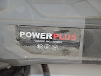 Werfradio maginon br10, slijpschijf powerplus pow20030, slijpschijf bosch pws750-125, handcirkelzaag trotec pcss-10-1400 in doos, schuurmachine bosch gss 23e in pvc koffer, poliermachine einhell bpp5 1100e in pvc koffer, laser topcraft op statief - afbeelding 10 van  36