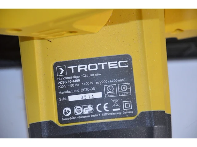 Werfradio maginon br10, slijpschijf powerplus pow20030, slijpschijf bosch pws750-125, handcirkelzaag trotec pcss-10-1400 in doos, schuurmachine bosch gss 23e in pvc koffer, poliermachine einhell bpp5 1100e in pvc koffer, laser topcraft op statief - afbeelding 24 van  36