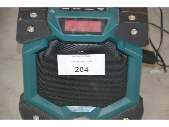 Werfradio maginon br10, slijpschijf powerplus pow20030, slijpschijf bosch pws750-125, handcirkelzaag trotec pcss-10-1400 in doos, schuurmachine bosch gss 23e in pvc koffer, poliermachine einhell bpp5 1100e in pvc koffer, laser topcraft op statief - afbeelding 26 van  36